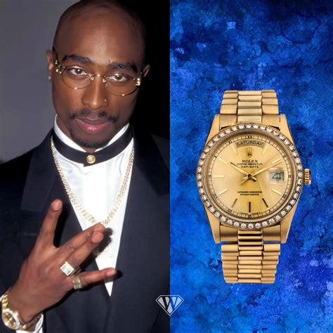 Legendary Tupac Shakur – 36mm Rolex Day